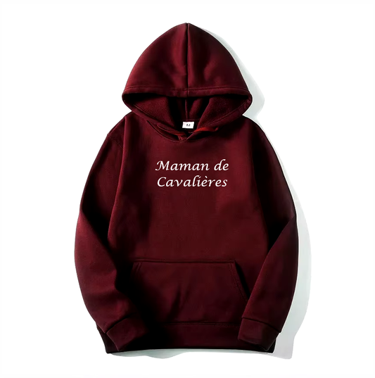 Sweat "Maman de cavalières"