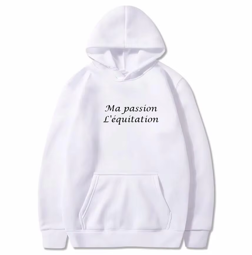 Sweat "Ma passion l'équitation"